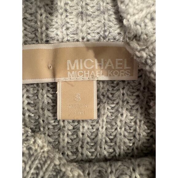 Michael Michael Kors Gray Mock Sweater - Size Small - Picture 6 of 7